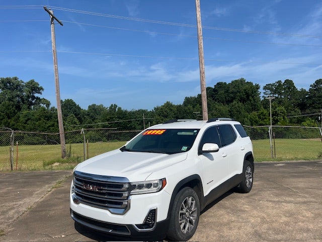 Used 2021 GMC Acadia SLT with VIN 1GKKNMLS3MZ109511 for sale in Winnfield, LA
