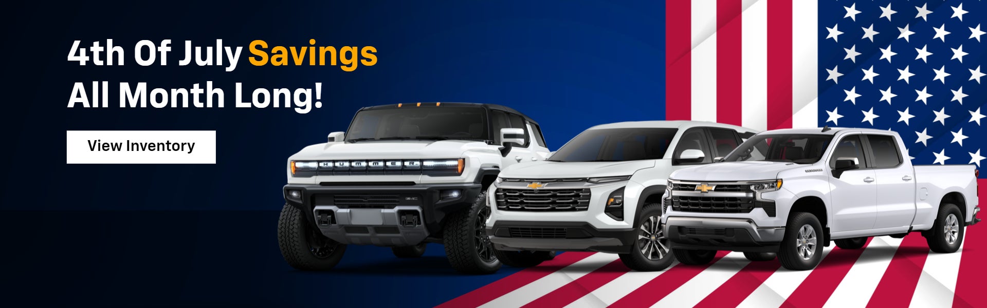 4th Of July Savings All Month Long!